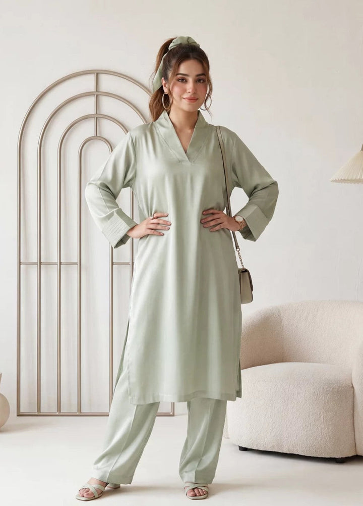 Salitex Women RTW Solids Crepe 2 Piece Suit SS26PBC712 Casual Collection