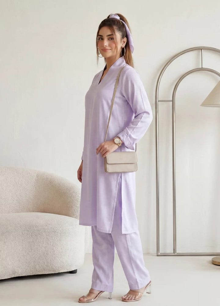 Salitex Women RTW Solids Crepe 2 Piece Suit SS26PBC712-B Casual Collection