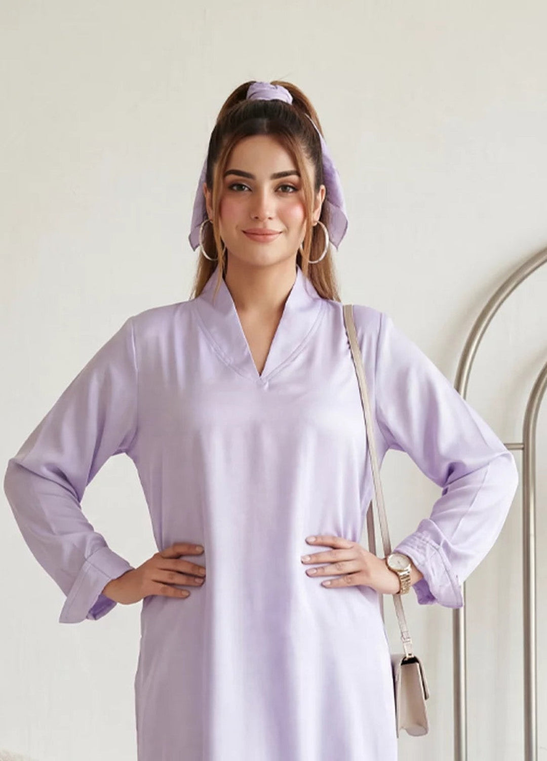 Salitex Women RTW Solids Crepe 2 Piece Suit SS26PBC712-B Casual Collection