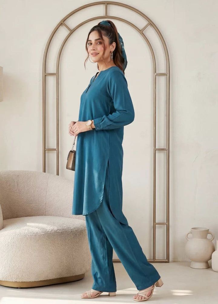 Salitex Women RTW Solids Crepe 2 Piece Suit SS26PBC713-A Casual Collection