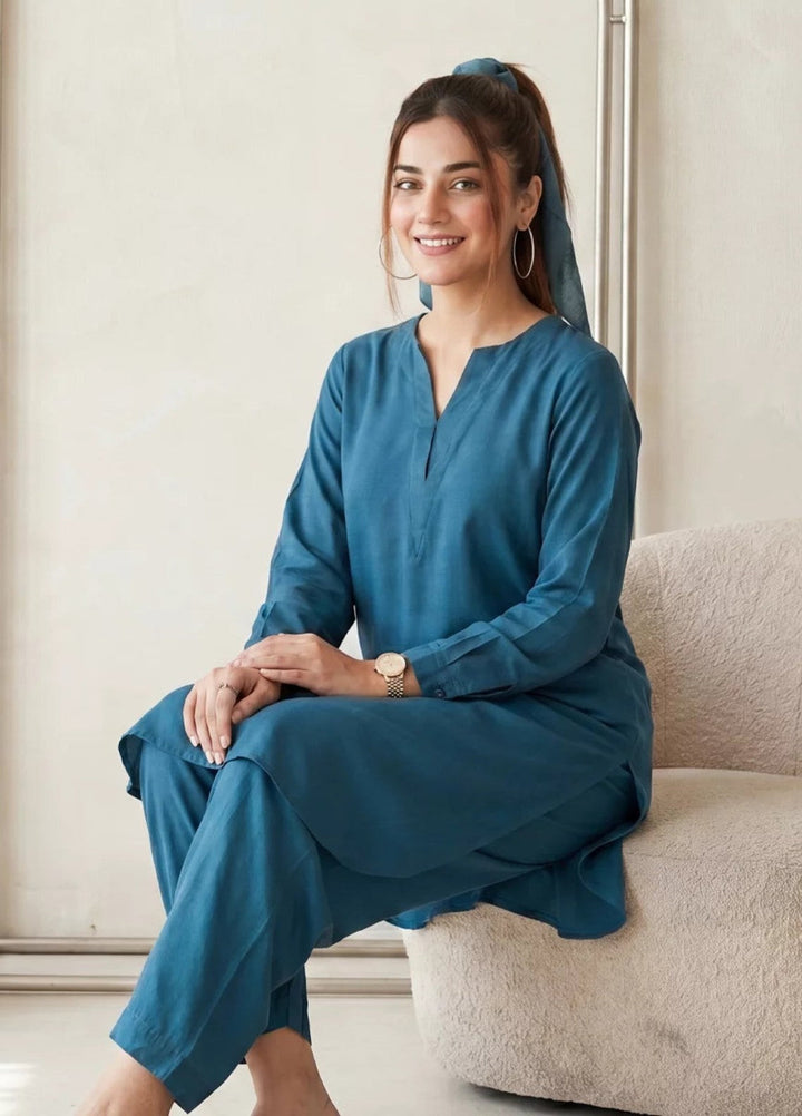 Salitex Women RTW Solids Crepe 2 Piece Suit SS26PBC713-A Casual Collection