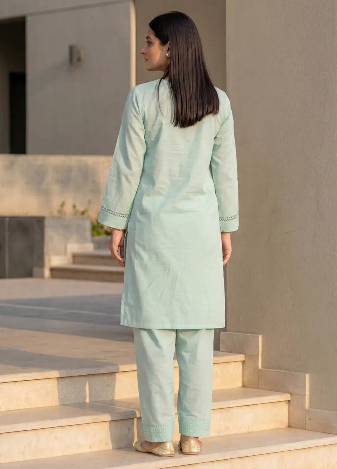 Salitex Women RTW Solids Crepe 2 Piece Suit SS26PBC708-A Casual Collection