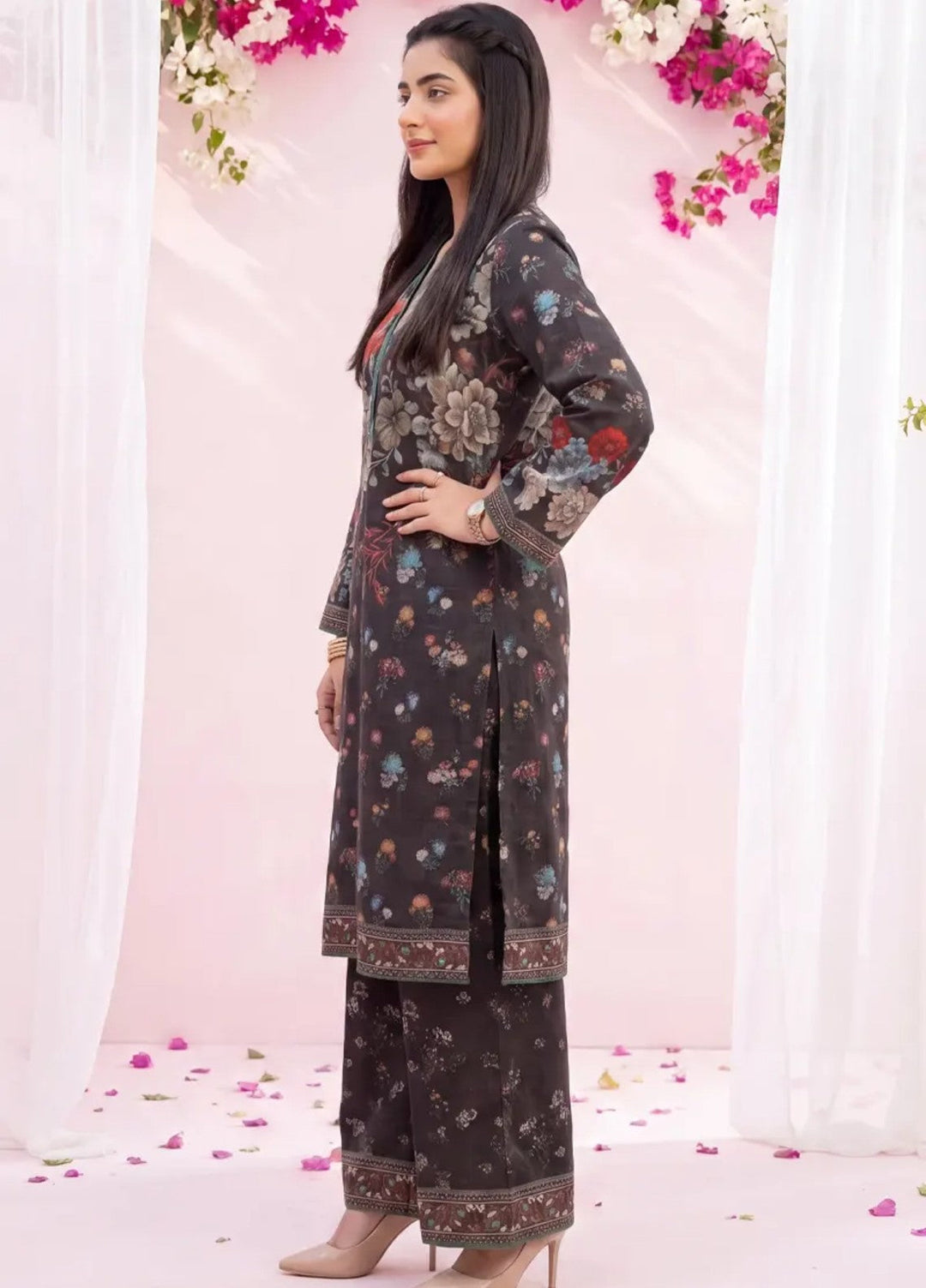 Salitex Women RTW Printed Jacquard 2 Piece Suit SS26L2PBE512 Casual Collection