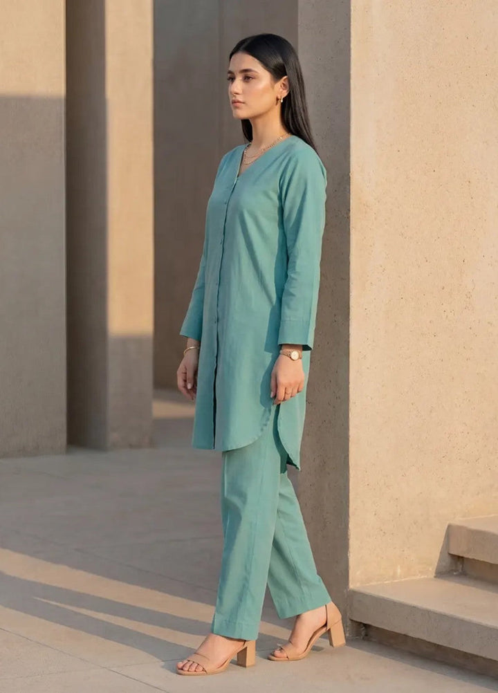 Salitex Women RTW Solids Lawn 2 Piece Suit SS26L2PBCO561 Casual Collection
