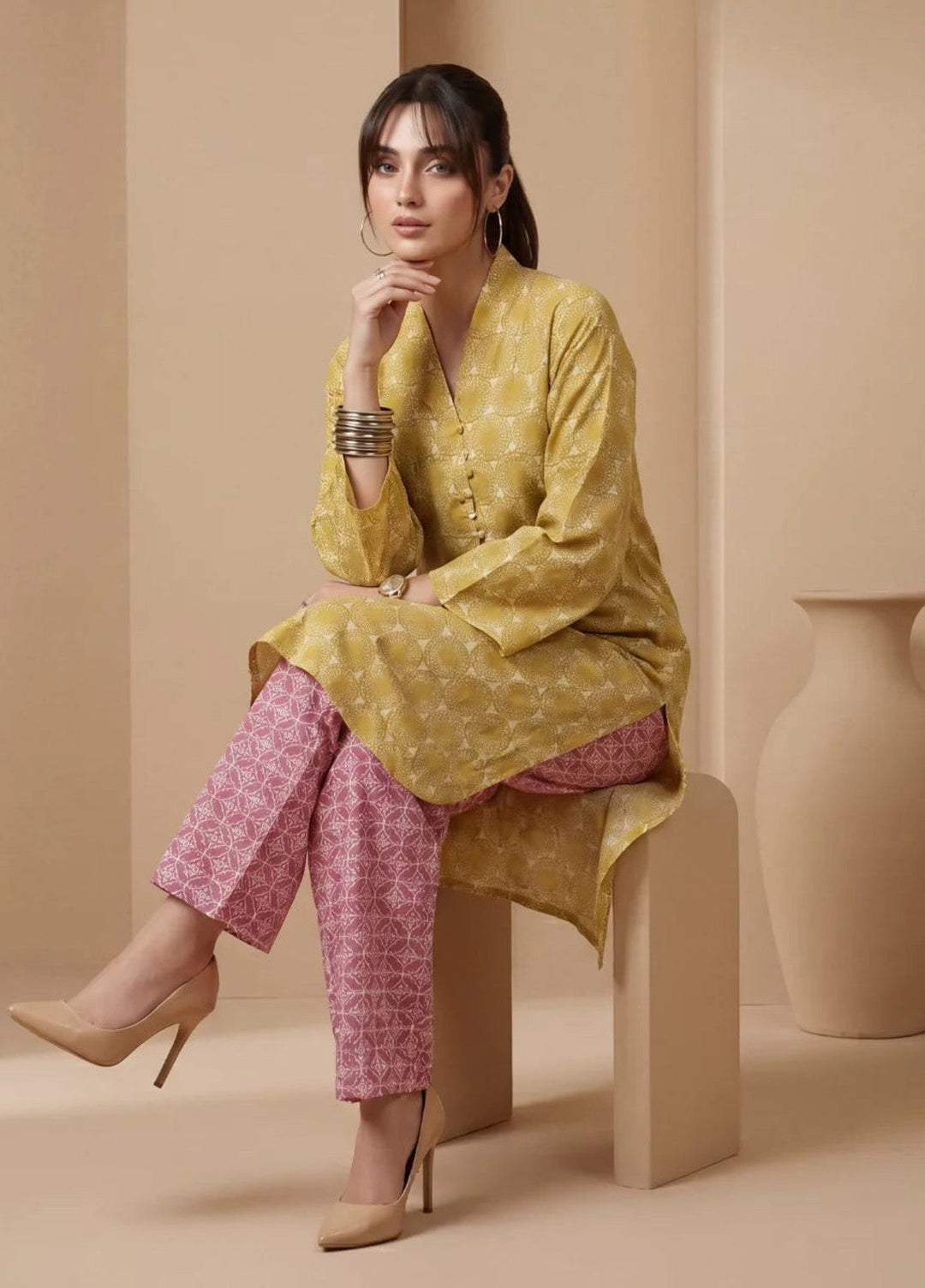 Salitex Women RTW Printed Georgette 2 Piece Suit SS26L2PBCO572 Casual Collection