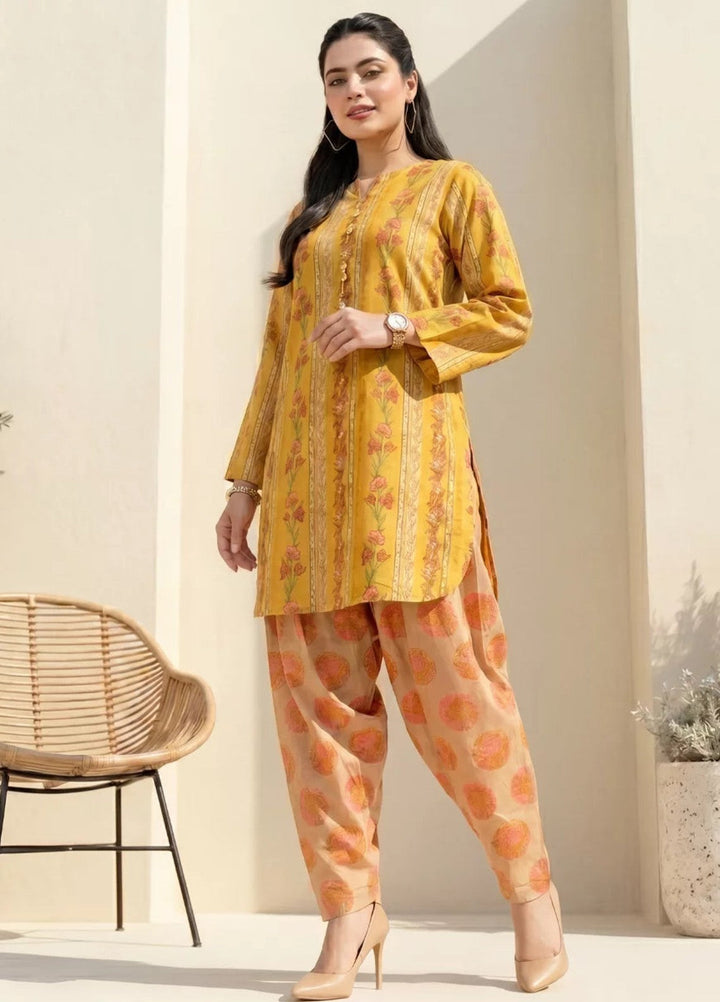Salitex Women RTW Printed Cambric 2 Piece Suit WP7L2PBE308 Casual Collection