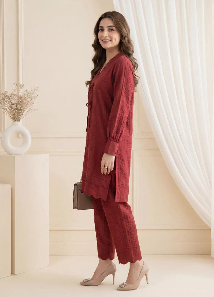Salitex Women RTW Solids Georgette 2 Piece Suit SS26L2PBCO570 Casual Collection