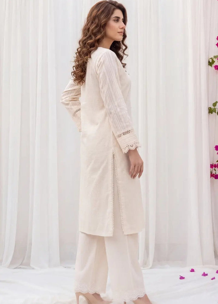 Salitex Women RTW Solids Jacquard 2 Piece Suit SS26L2PBC905 Casual Collection