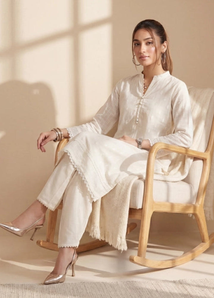 Salitex Women RTW Solids Jacquard 2 Piece Suit SS26L2PBC903 Casual Collection