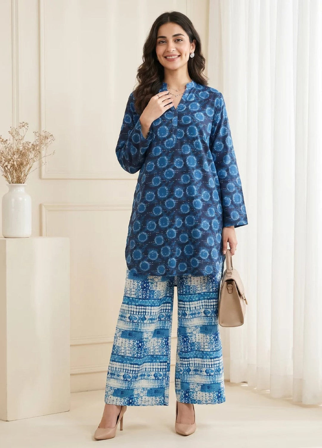 Salitex Women RTW Printed Georgette 2 Piece Suit SS26L2PBCO578A Casual Collection