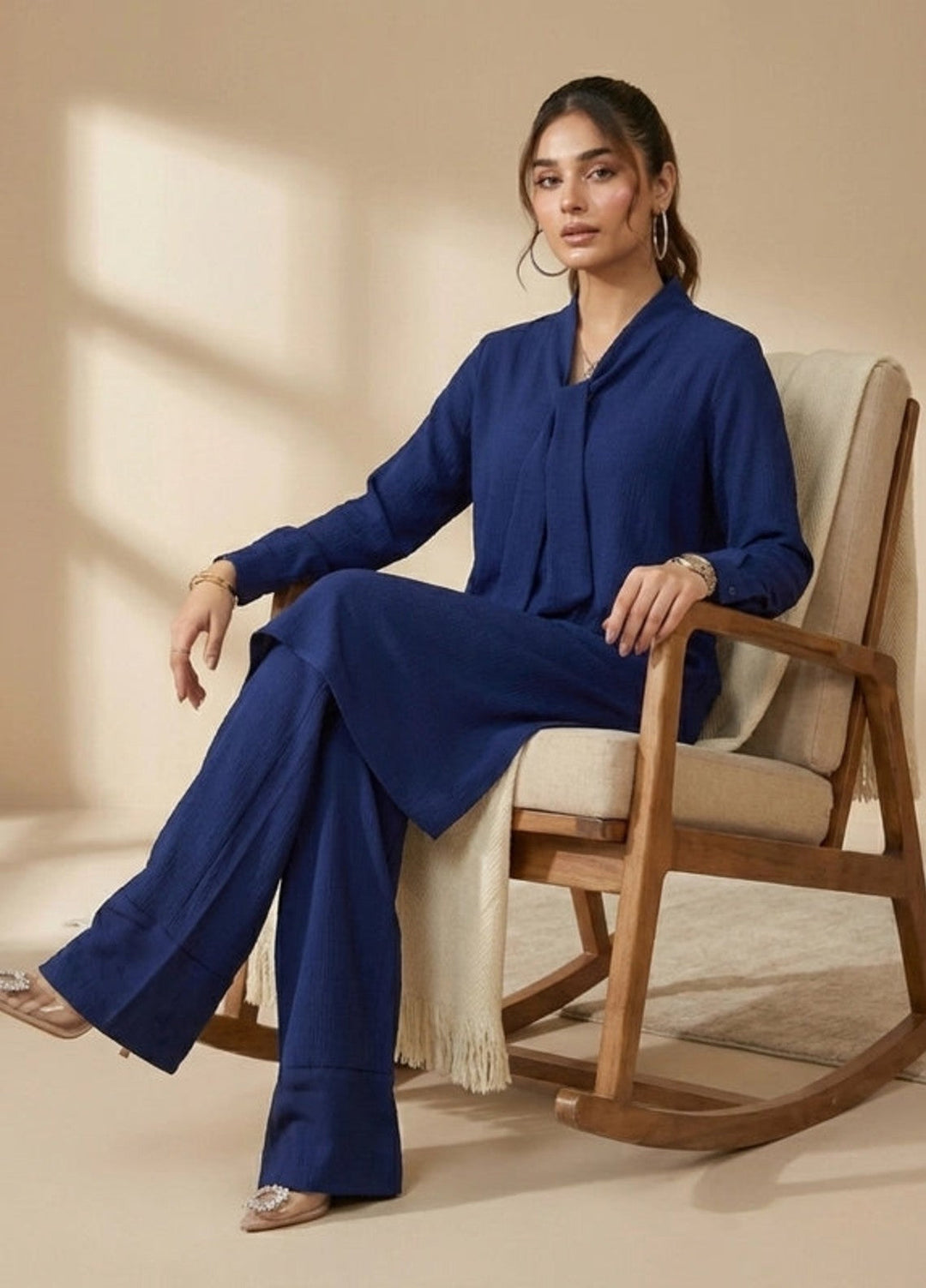 Salitex Women RTW Solids Georgette 2 Piece Suit SS26L2PBCO563 Casual Collection