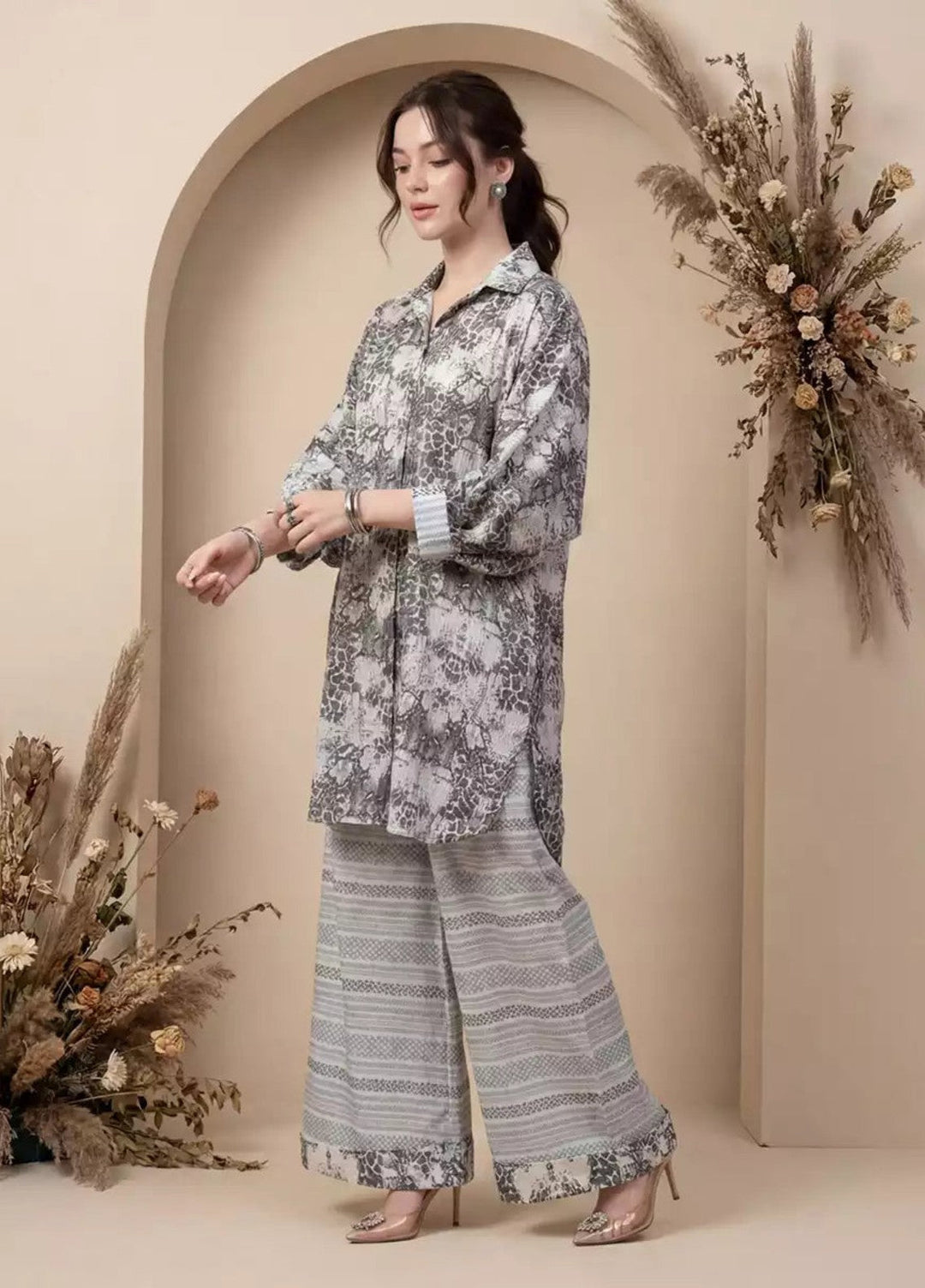 Salitex Women RTW Printed Georgette 2 Piece Suit SS26L2PBCO577 Casual Collection