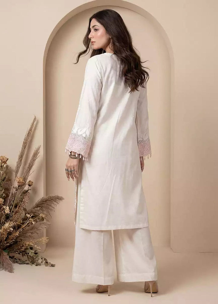 Salitex Women RTW Embroidered Raw Silk 2 Piece Suit EUAL2PELP212 Casual Collection