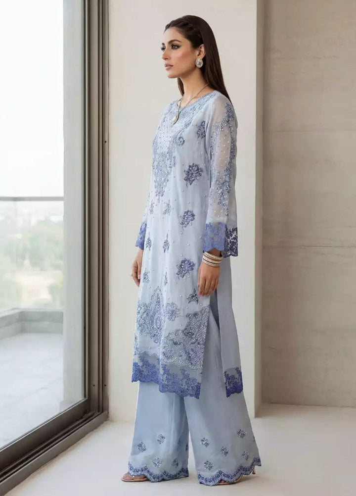 Salitex Women RTW Embroidered Raw Silk 2 Piece Suit EUAL2PELP213 Casual Collection