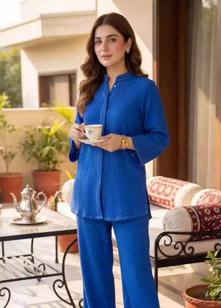Salitex Women RTW Solids Georgette 2 Piece Suit SS26L2PBCO551 Casual Collection