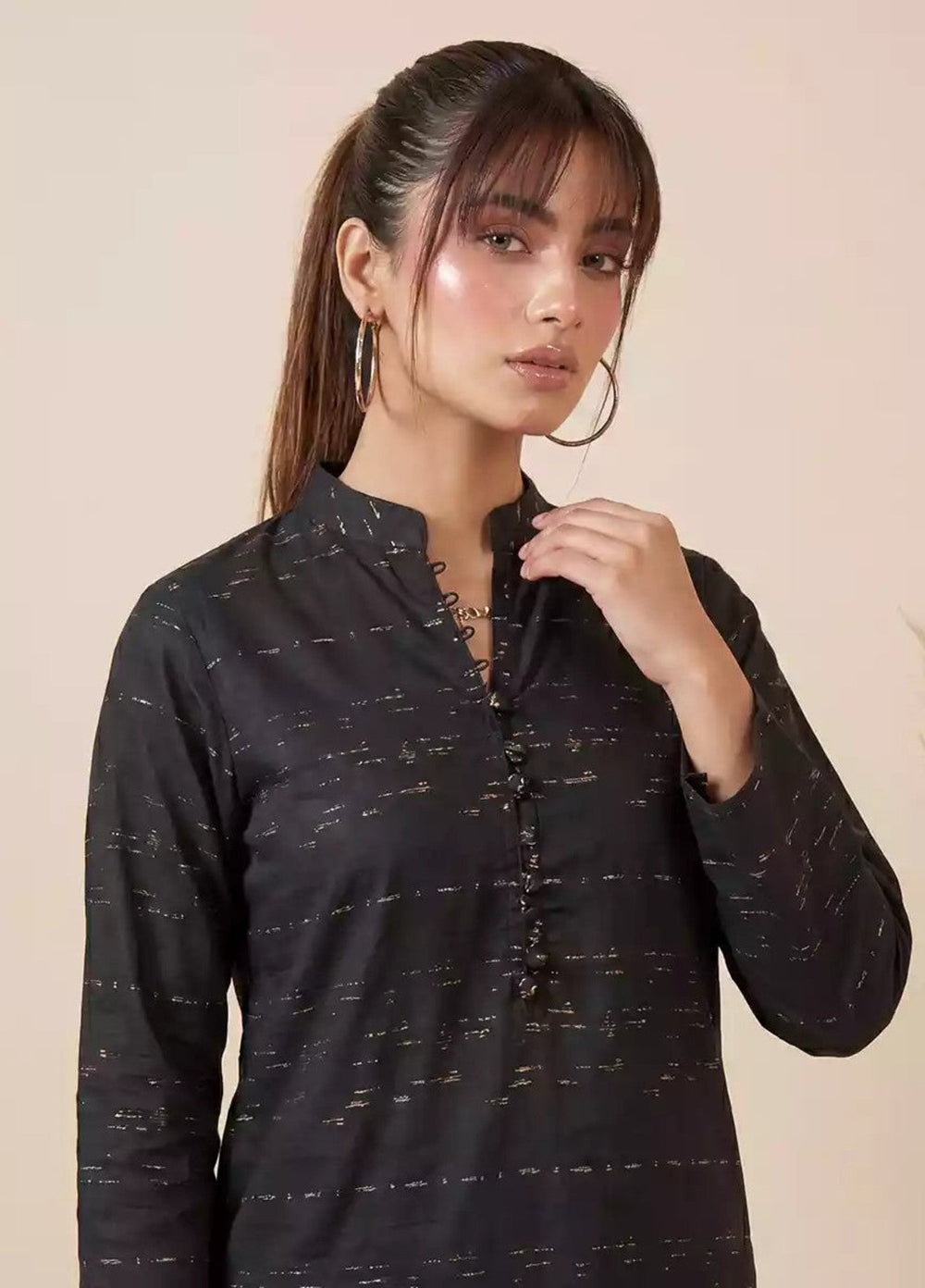 Salitex Women RTW Printed Jacquard 2 Piece Suit WP7L1PBE553 Casual Collection