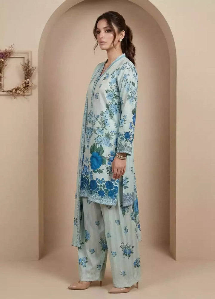 Salitex Women RTW Printed Dobby 2 Piece Suit SS26L2PBE511 Casual Collection