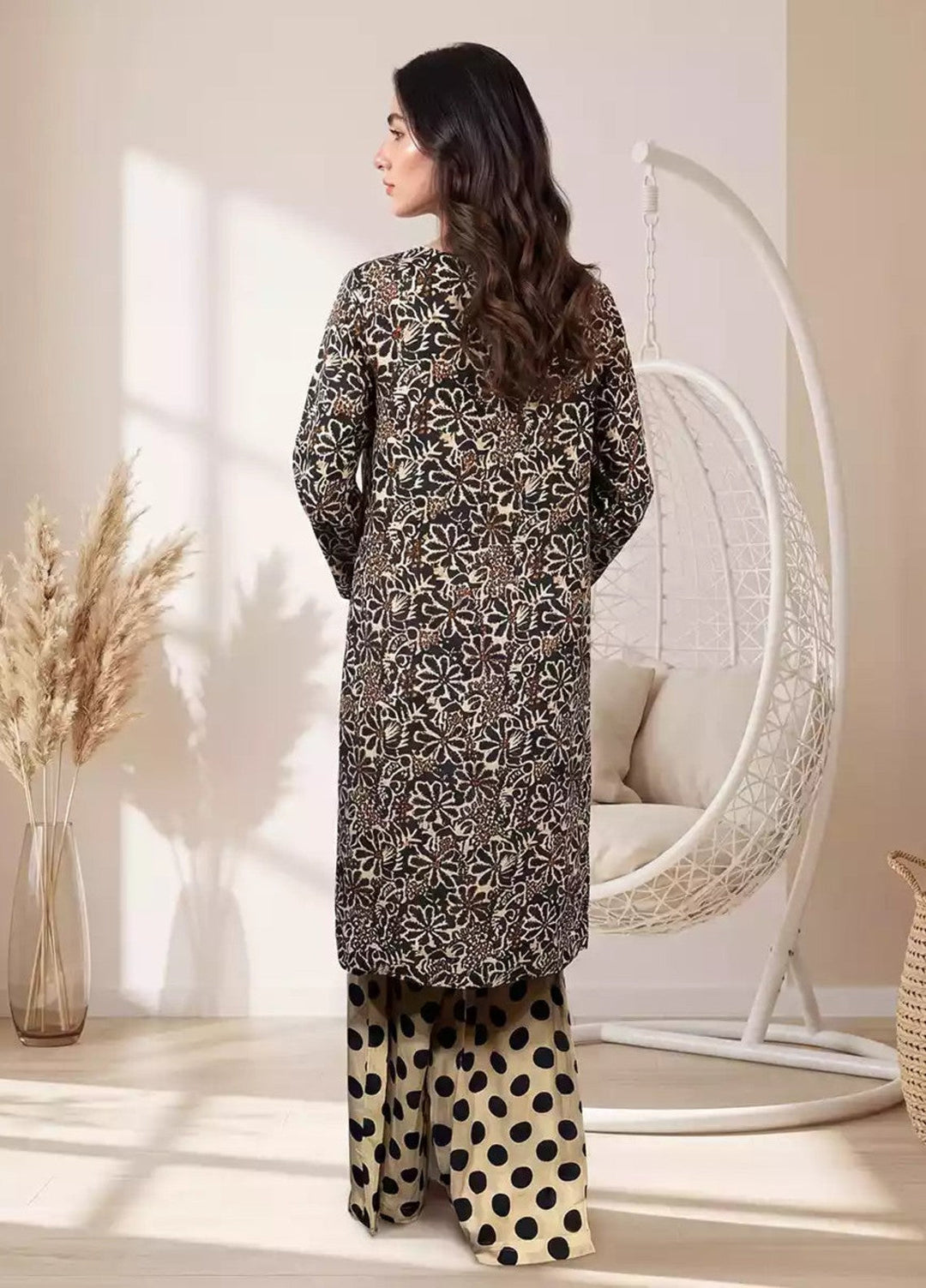Salitex Women RTW Solids Georgette 2 Piece Suit SS26L2PBCO573 Casual Collection
