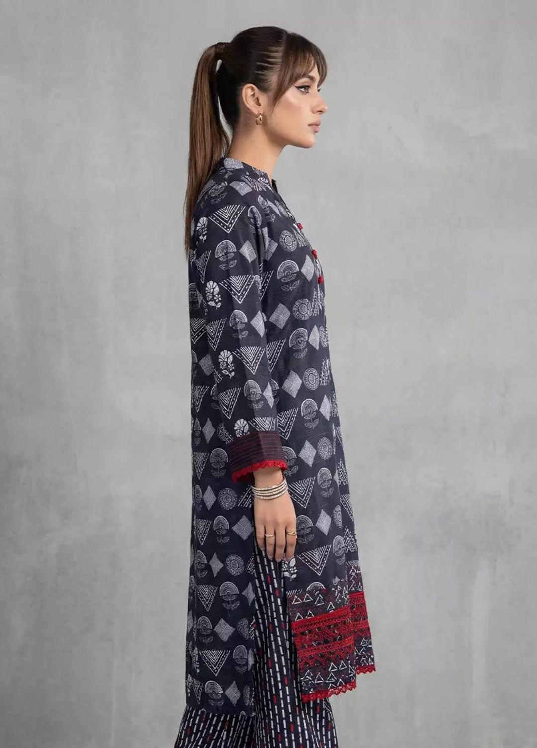Salitex Women RTW Printed Viscose 2 Piece Suit PEUFL2PBE137 Casual Collection