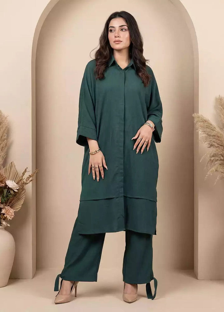 Salitex Women RTW Solids Georgette 2 Piece Suit SS26L2PBCO554 Casual Collection