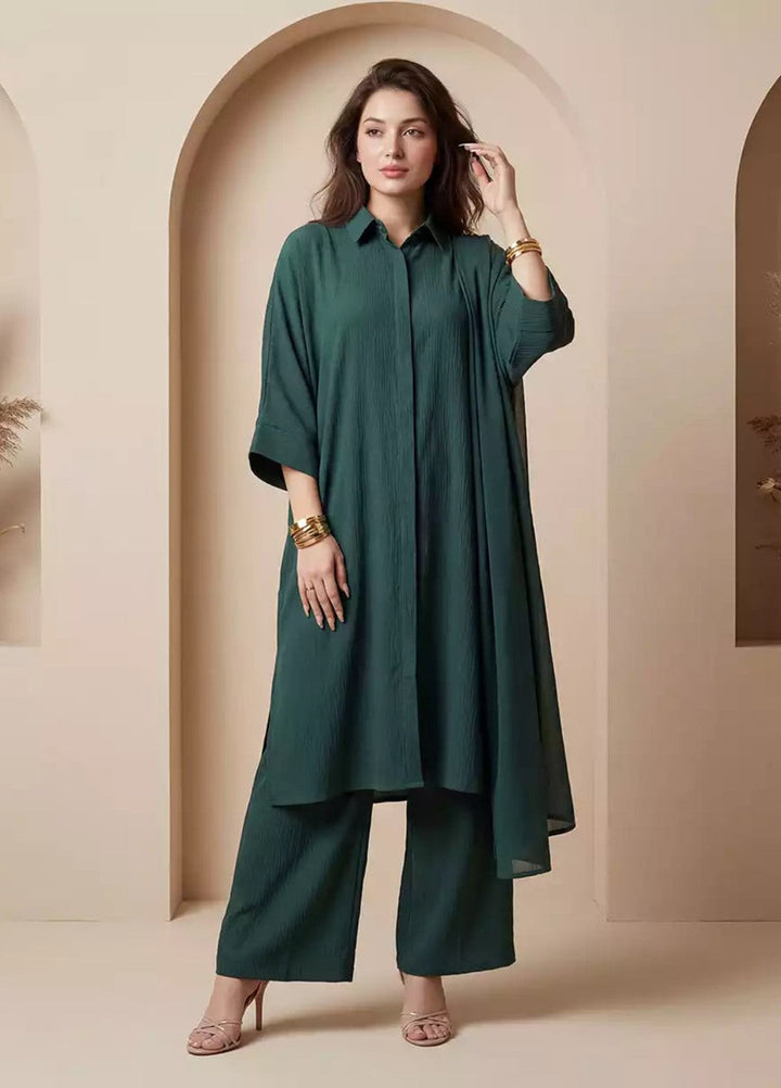 Salitex Women RTW Solids Georgette 2 Piece Suit SS26L2PBCO554 Casual Collection