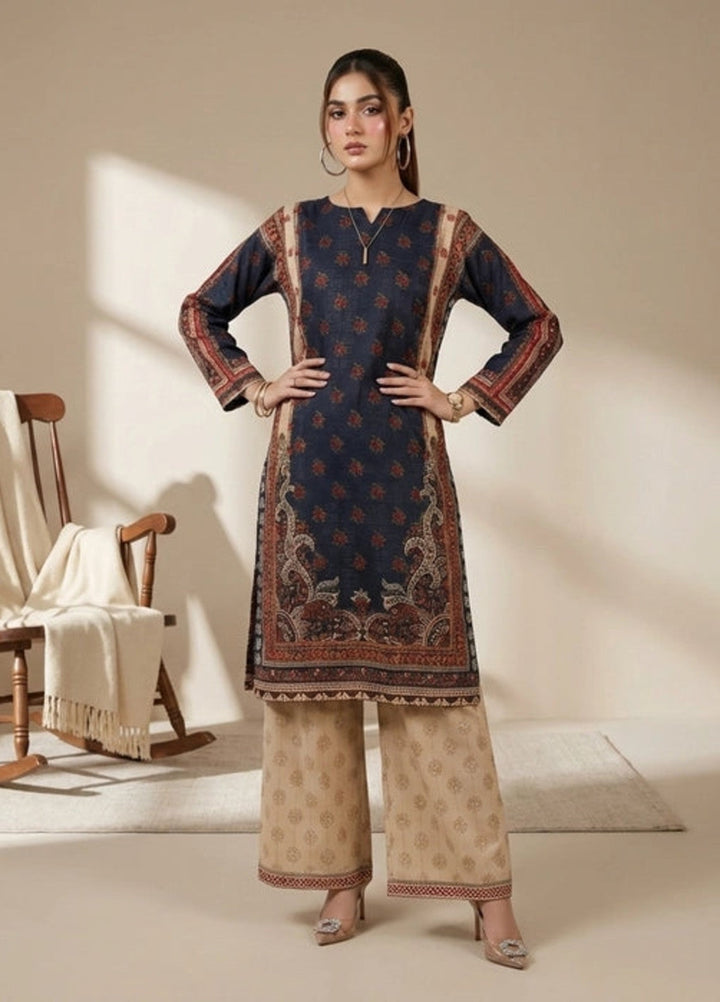 Salitex Women RTW Printed Dobby 2 Piece Suit SS26L2PBE515 Casual Collection