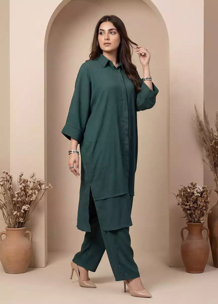 Salitex Women RTW Solids Georgette 2 Piece Suit SS26L2PBCO554 Casual Collection