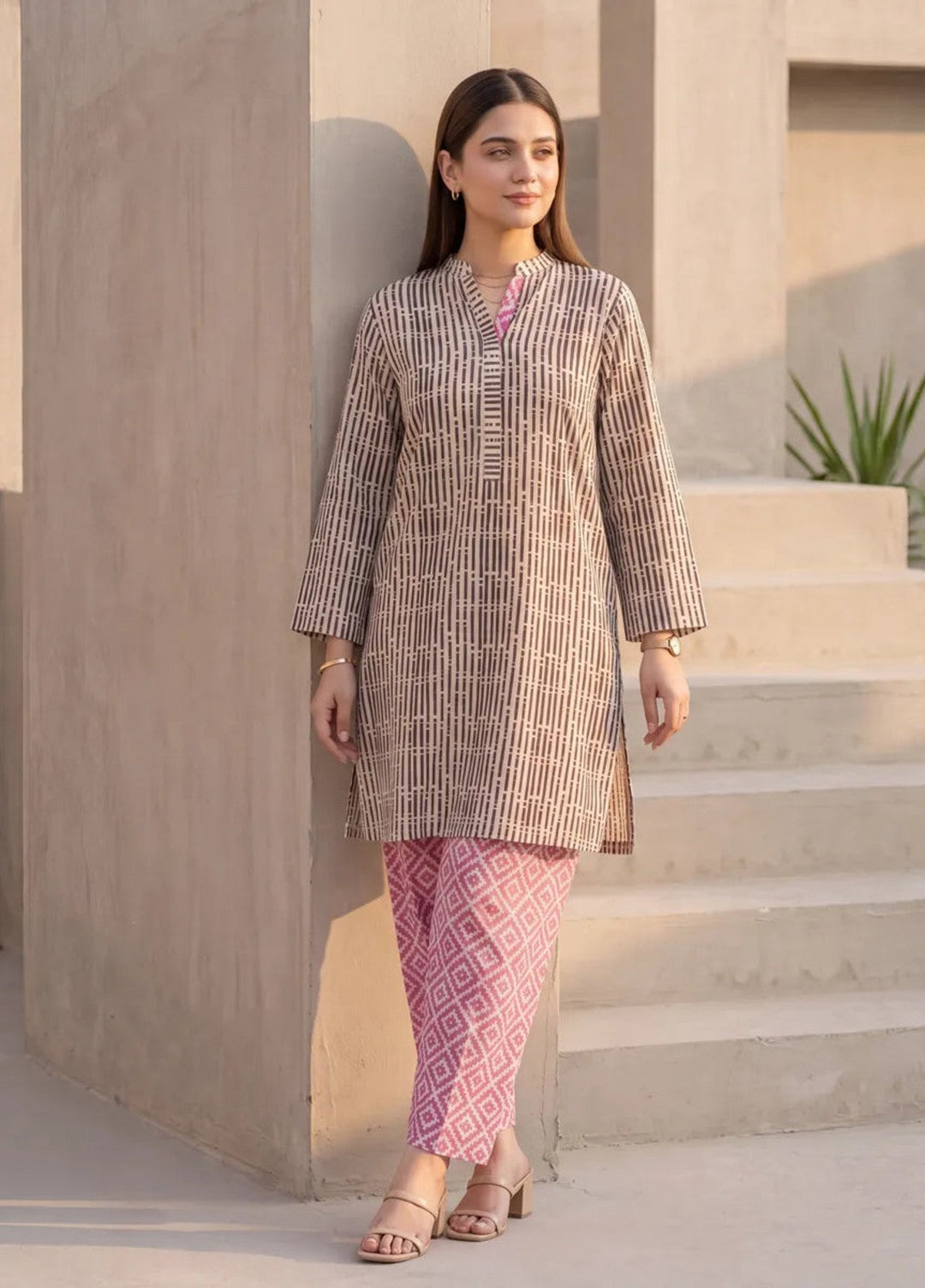 Salitex Women RTW Printed Georgette 2 Piece Suit SS26L2PBCO571 Casual Collection