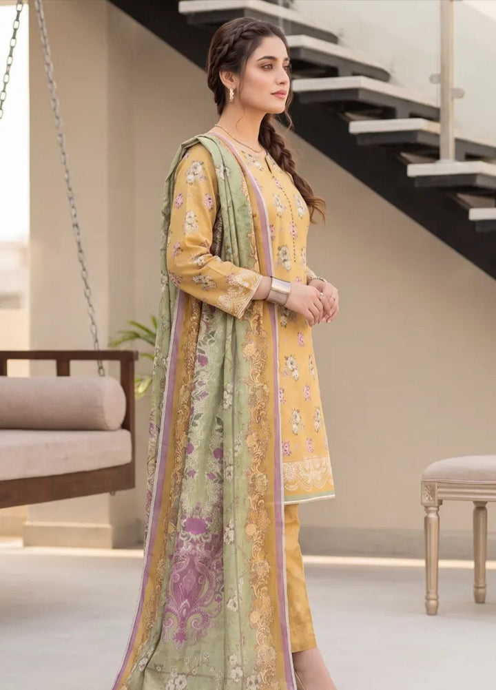Salitex Unstitched Printed Lawn 3 Piece Suit SUNS8IN1152 Casual Collection