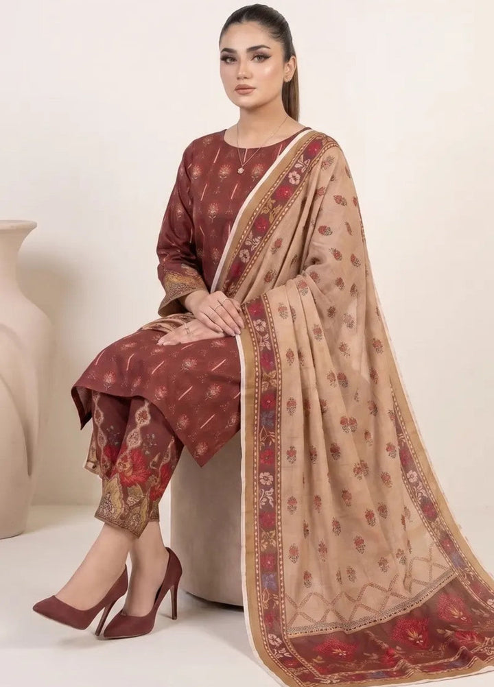 Salitex Unstitched Printed Lawn 3 Piece Suit SUNS8IN1156 Casual Collection