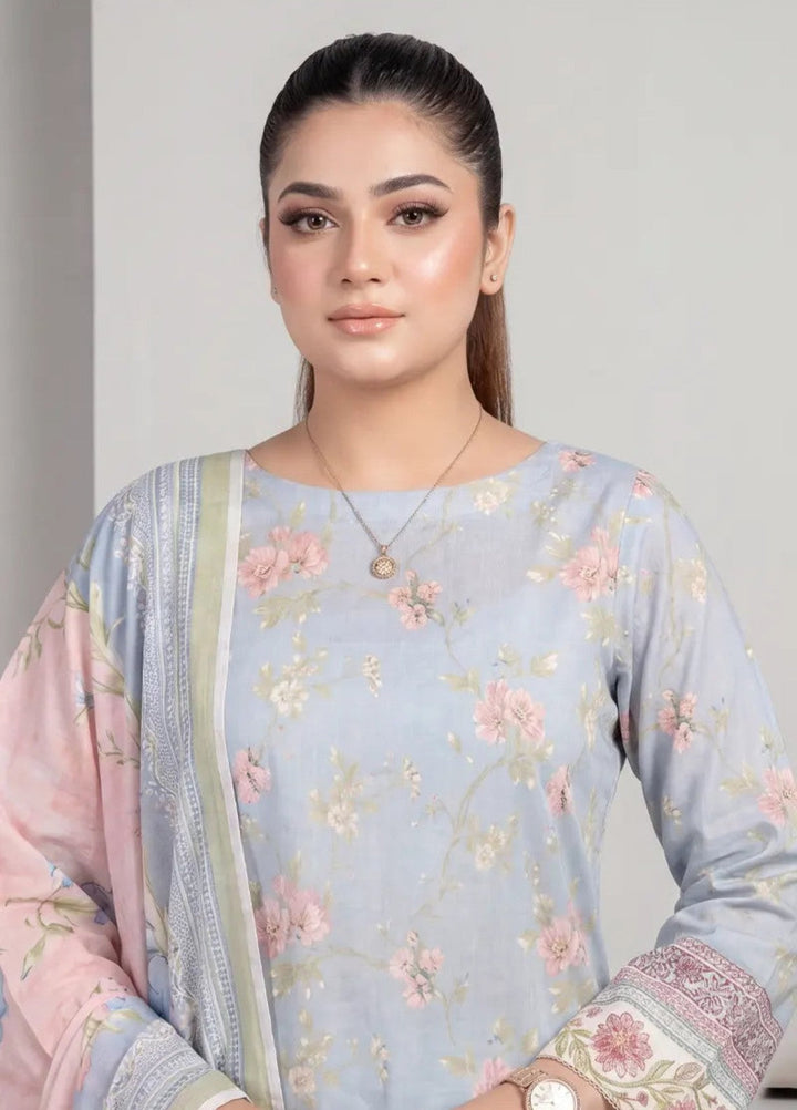 Salitex Unstitched Printed Lawn 3 Piece Suit SUNS8IN1163 Casual Collection
