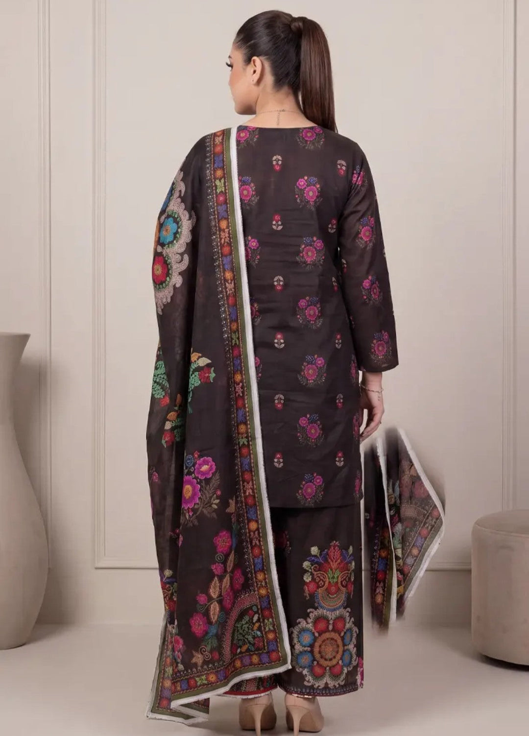 Salitex Unstitched Printed Lawn 3 Piece Suit SUNS8IN1157 Casual Collection
