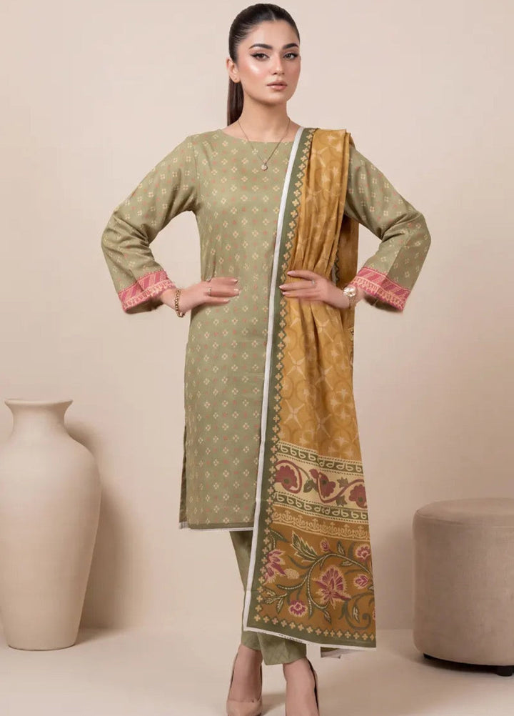 Salitex Unstitched Printed Lawn 3 Piece Suit SUNS8IN1159 Casual Collection