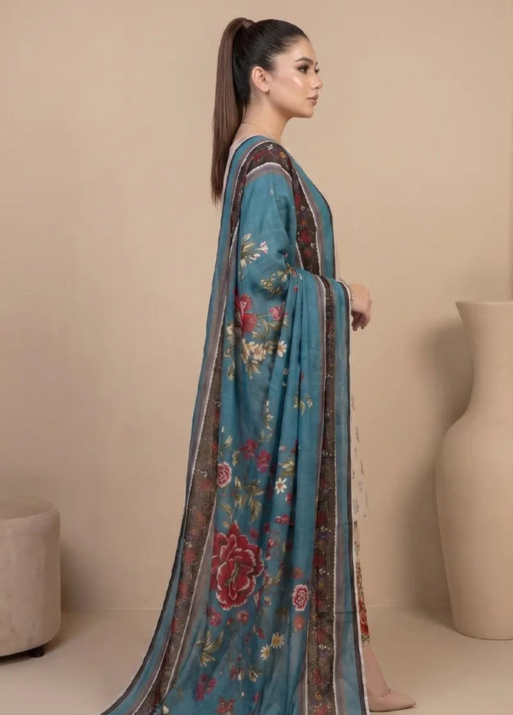 Salitex Unstitched Printed Lawn 3 Piece Suit SUNS8IN1158 Casual Collection