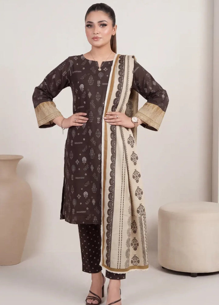 Salitex Unstitched Printed Lawn 3 Piece Suit SUNS8IN1160 Casual Collection