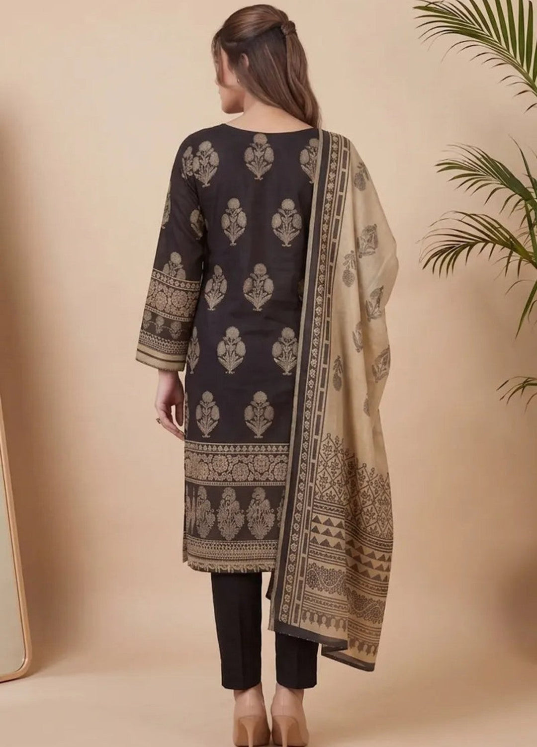 Salitex Unstitched Printed Jacquard 3 Piece Suit WP7L3PBC515 Casual Collection