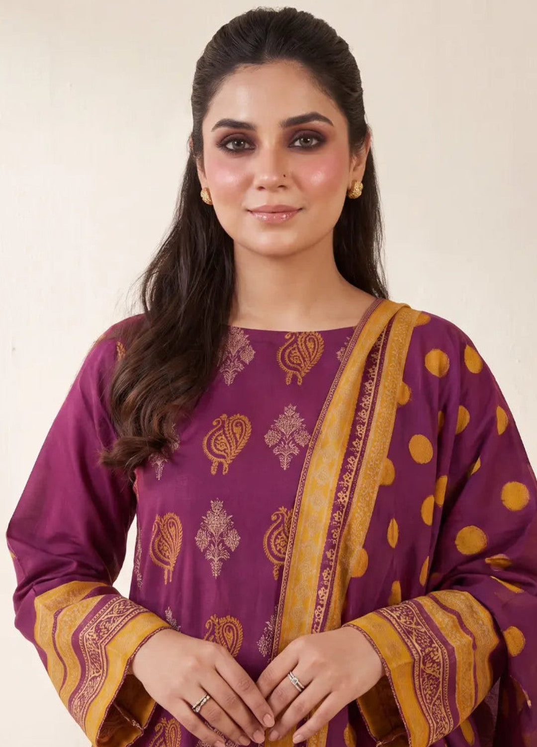 Salitex Unstitched Printed Jacquard 3 Piece Suit WP7L3PBC514 Casual Collection