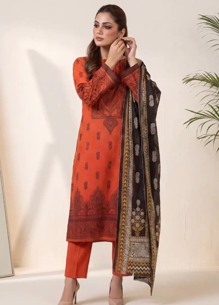 Salitex Unstitched Printed Jacquard 3 Piece Suit WP7L3PBC511 Casual Collection