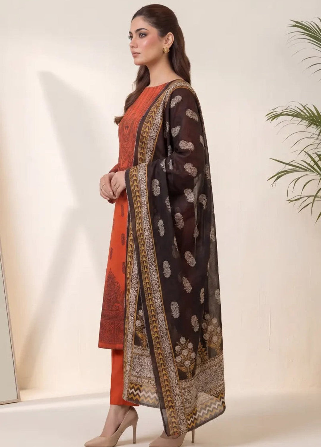 Salitex Unstitched Printed Jacquard 3 Piece Suit WP7L3PBC511 Casual Collection