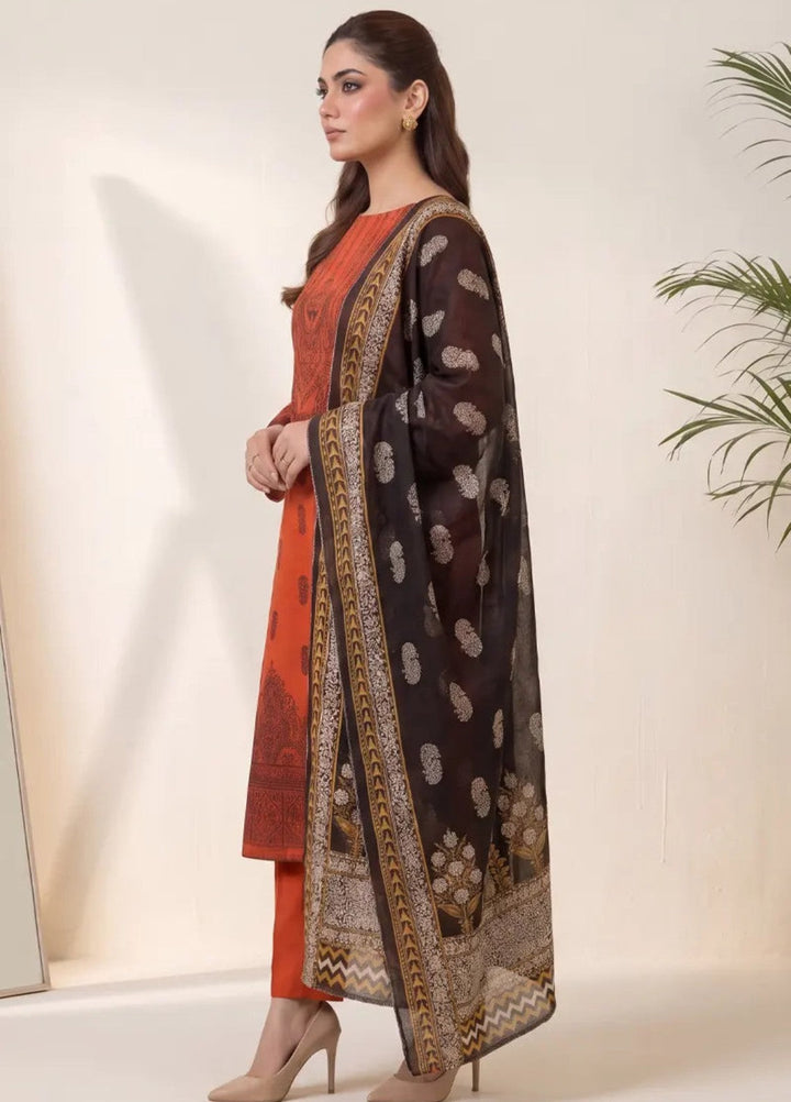 Salitex Unstitched Printed Jacquard 3 Piece Suit WP7L3PBC511 Casual Collection