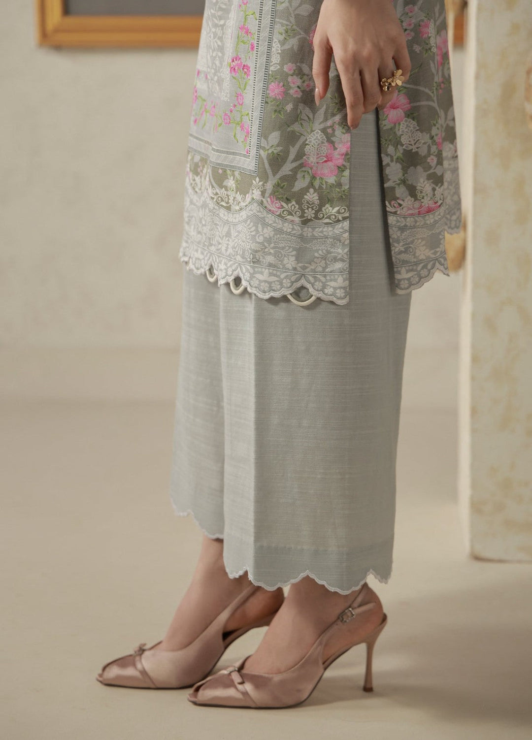 Sahar Unstitched Printed Khaddar 3 Piece Suit Mauvelle Winter Collection
