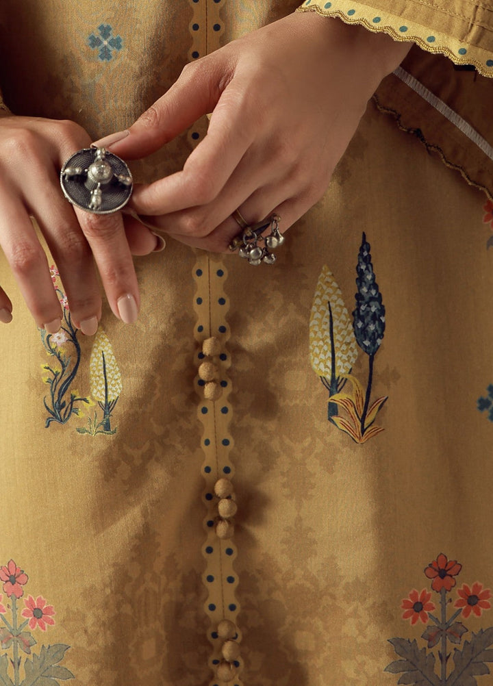 Sahar Unstitched Printed Viscose 3 Piece Suit Saffrienne Winter Collection