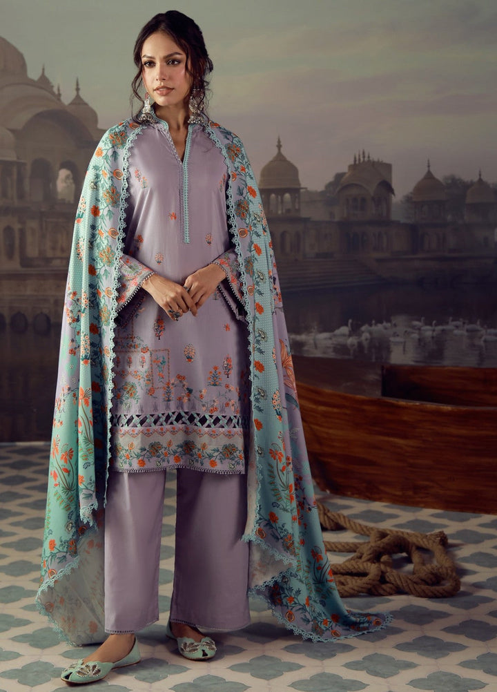 Sahar Unstitched Printed Viscose 3 Piece Suit Avenelle Winter Collection