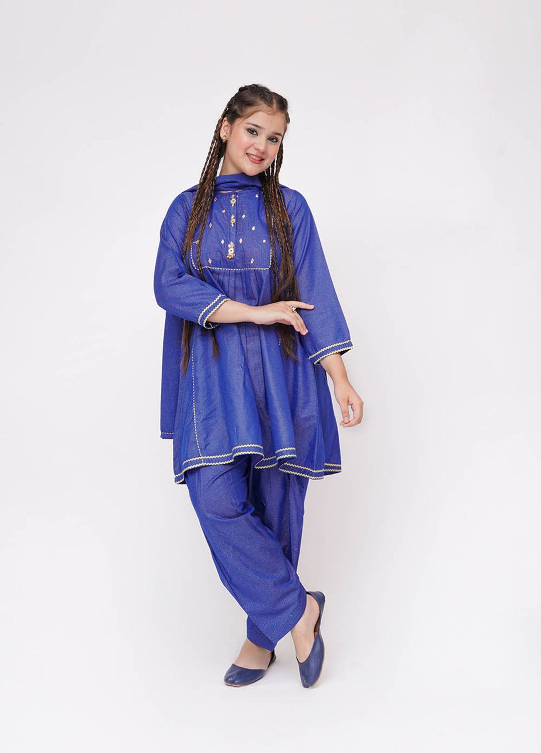 Winter Fall by Senorita Girls RTW Printed Mesuri 3 Piece Suit GAD-03655 Casual Collection