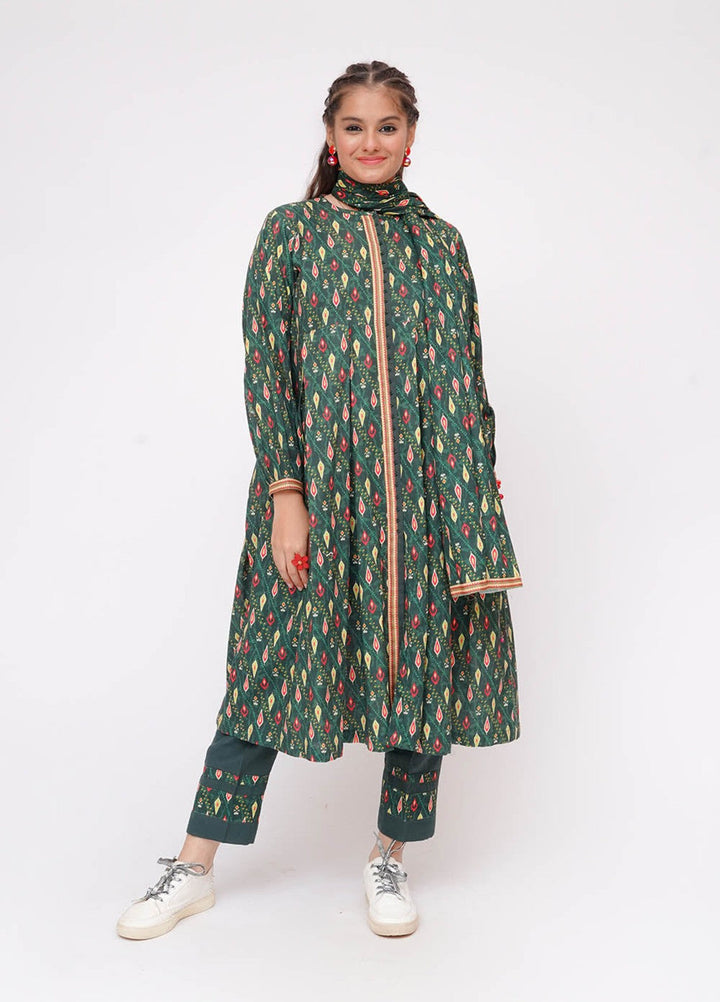 Winter Fall by Senorita Girls RTW Printed Khaddar 3 Piece Suit GAD-03648 Casual Collection