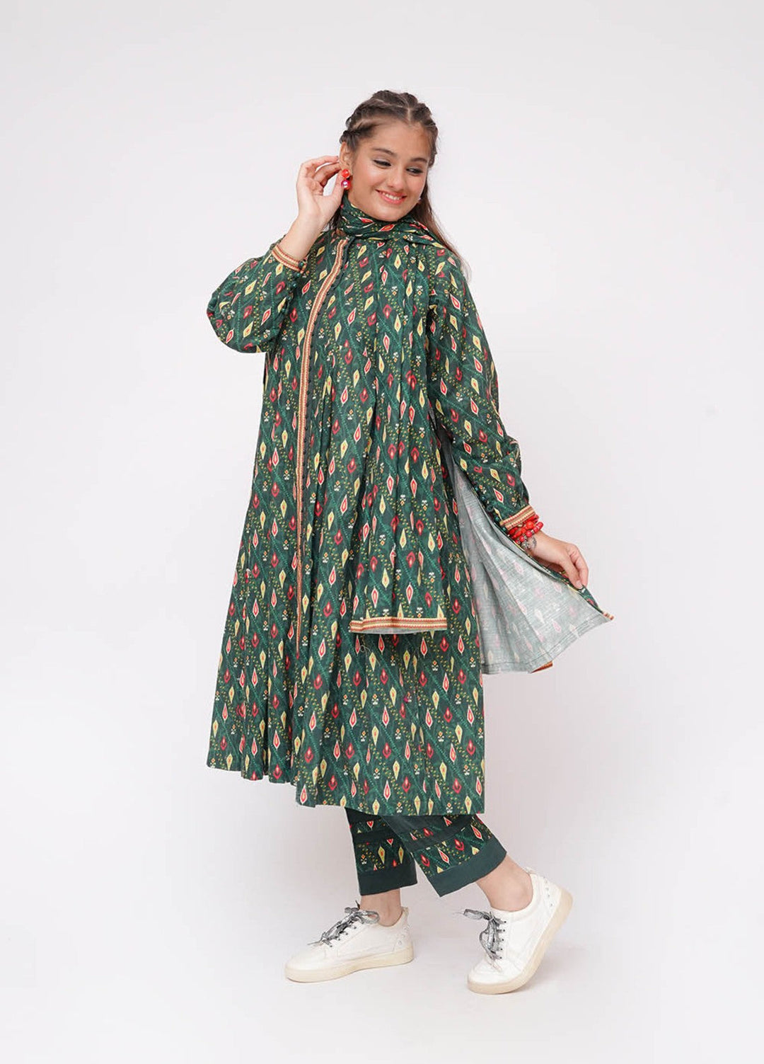 Winter Fall by Senorita Girls RTW Printed Khaddar 3 Piece Suit GAD-03648 Casual Collection