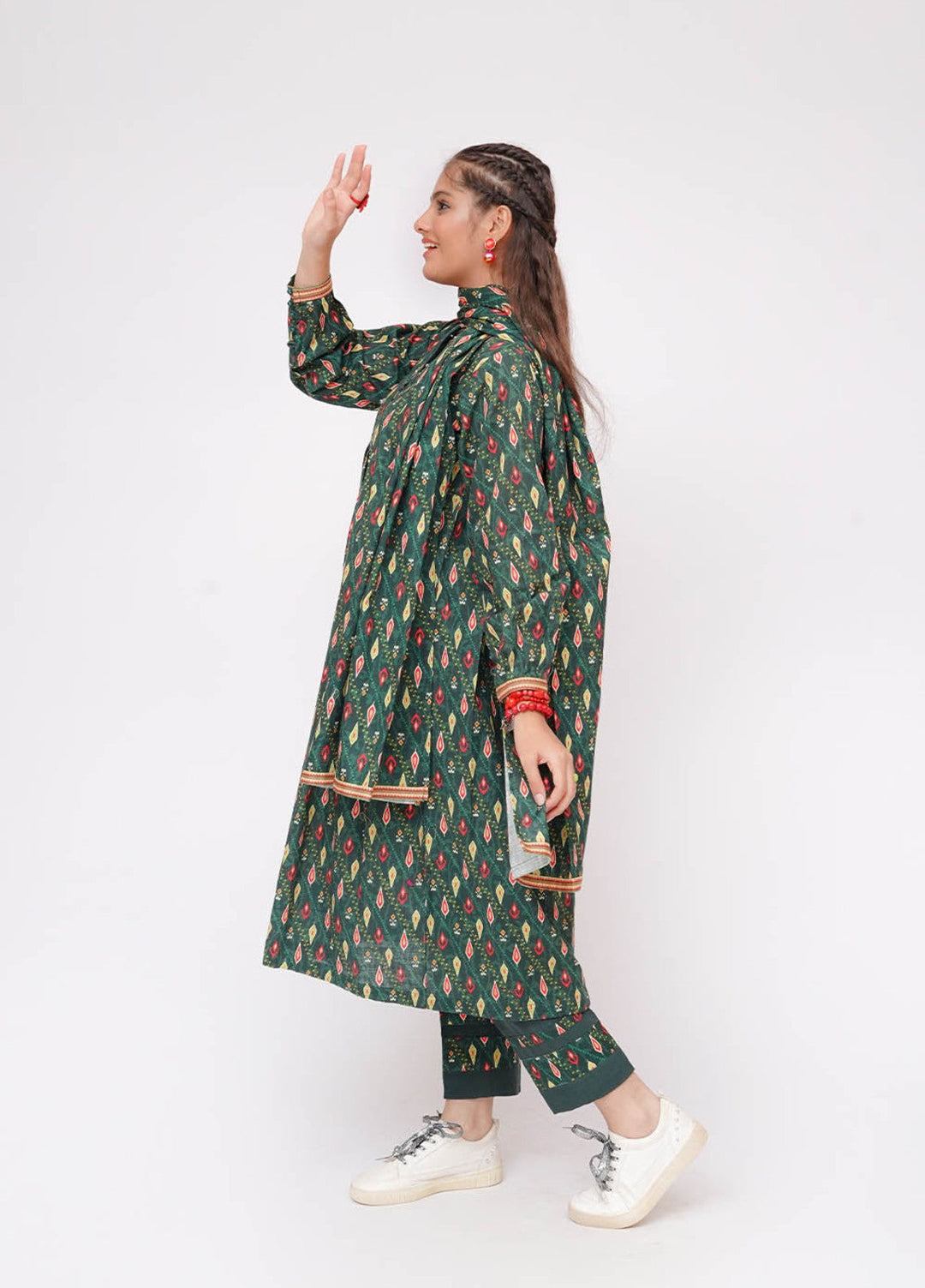Winter Fall by Senorita Girls RTW Printed Khaddar 3 Piece Suit GAD-03648 Casual Collection