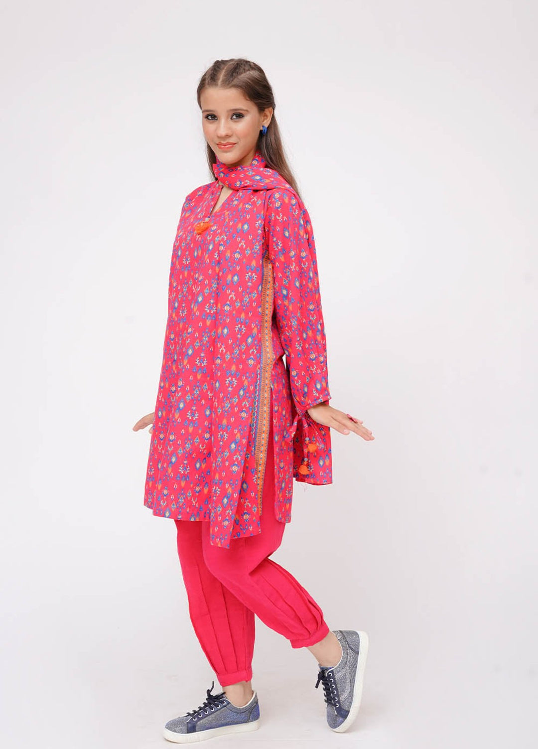 Winter Fall by Senorita Girls RTW Printed Khaddar 3 Piece Suit GAD-03633 Casual Collection