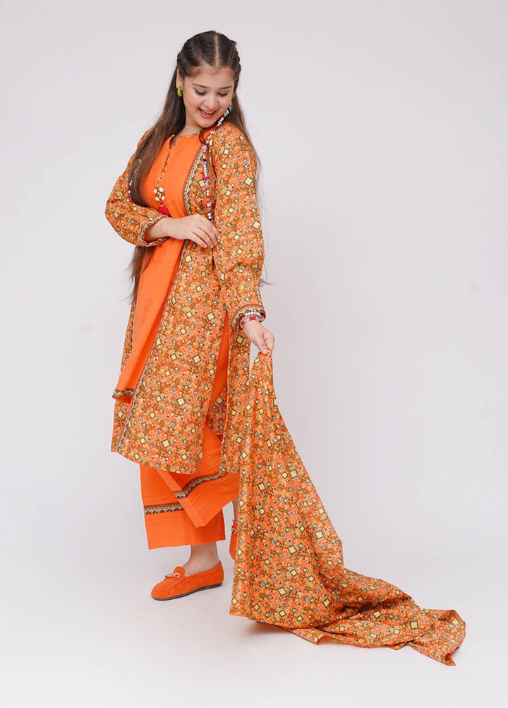Winter Fall by Senorita Girls RTW Printed Khaddar 3 Piece Suit GAD-03632 Casual Collection