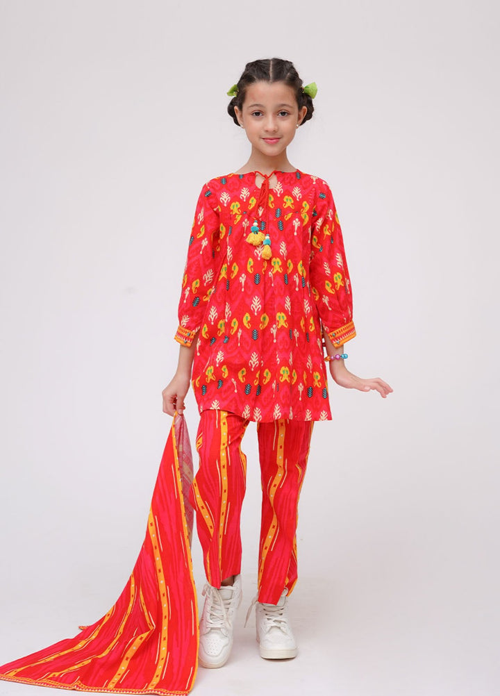Winter Fall by Senorita Kids RTW Printed Khaddar 3 Piece Suit KAD-03630 Casual Collection